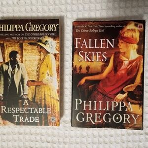 Philippa Gregory Book Set A Respectable Trade' and 'Fallen Skies